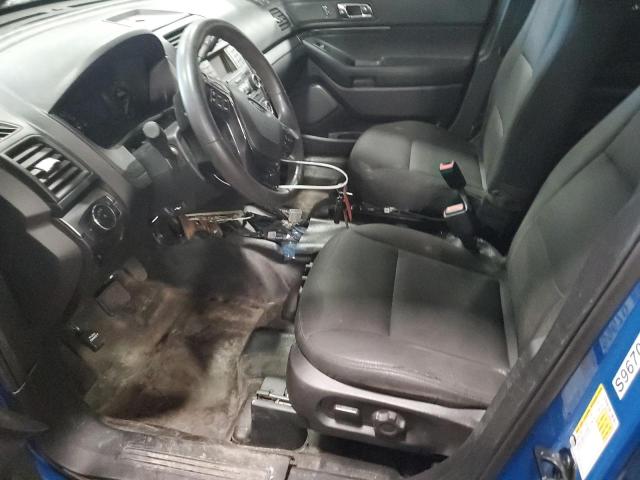 2018 FORD EXPLORER POLICE INTERCEPTOR 1FM5K8AT0JGB93343