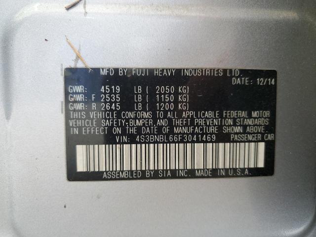 2015 SUBARU LEGACY 2.5 - 4S3BNBL66F3041469