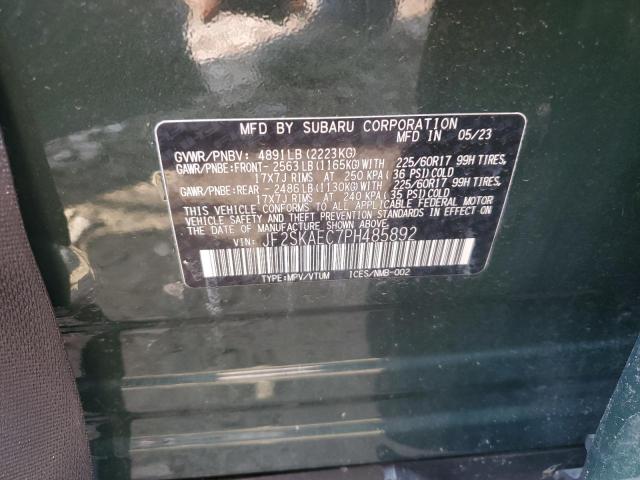 2023 SUBARU FORESTER P JF2SKAEC7PH485892