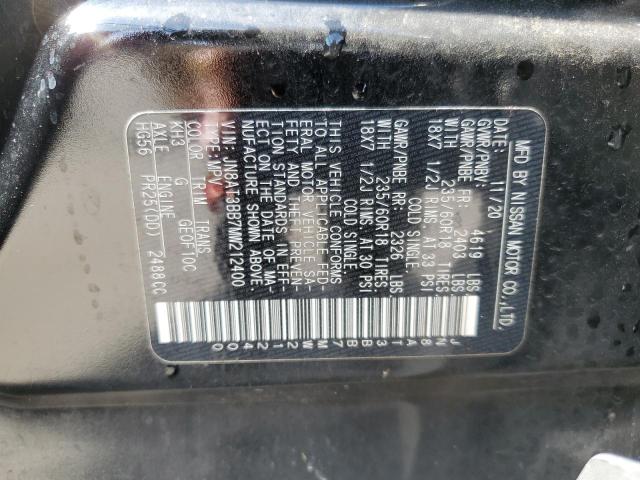 2021 NISSAN ROGUE SV JN8AT3BB7MW212400