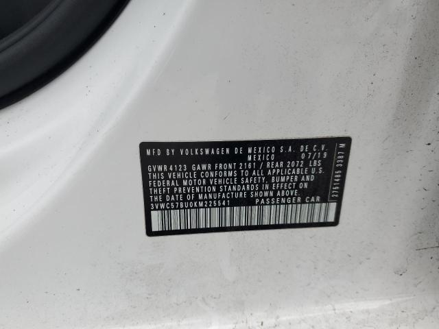 2019 VOLKSWAGEN JETTA S 3VWC57BU0KM225541