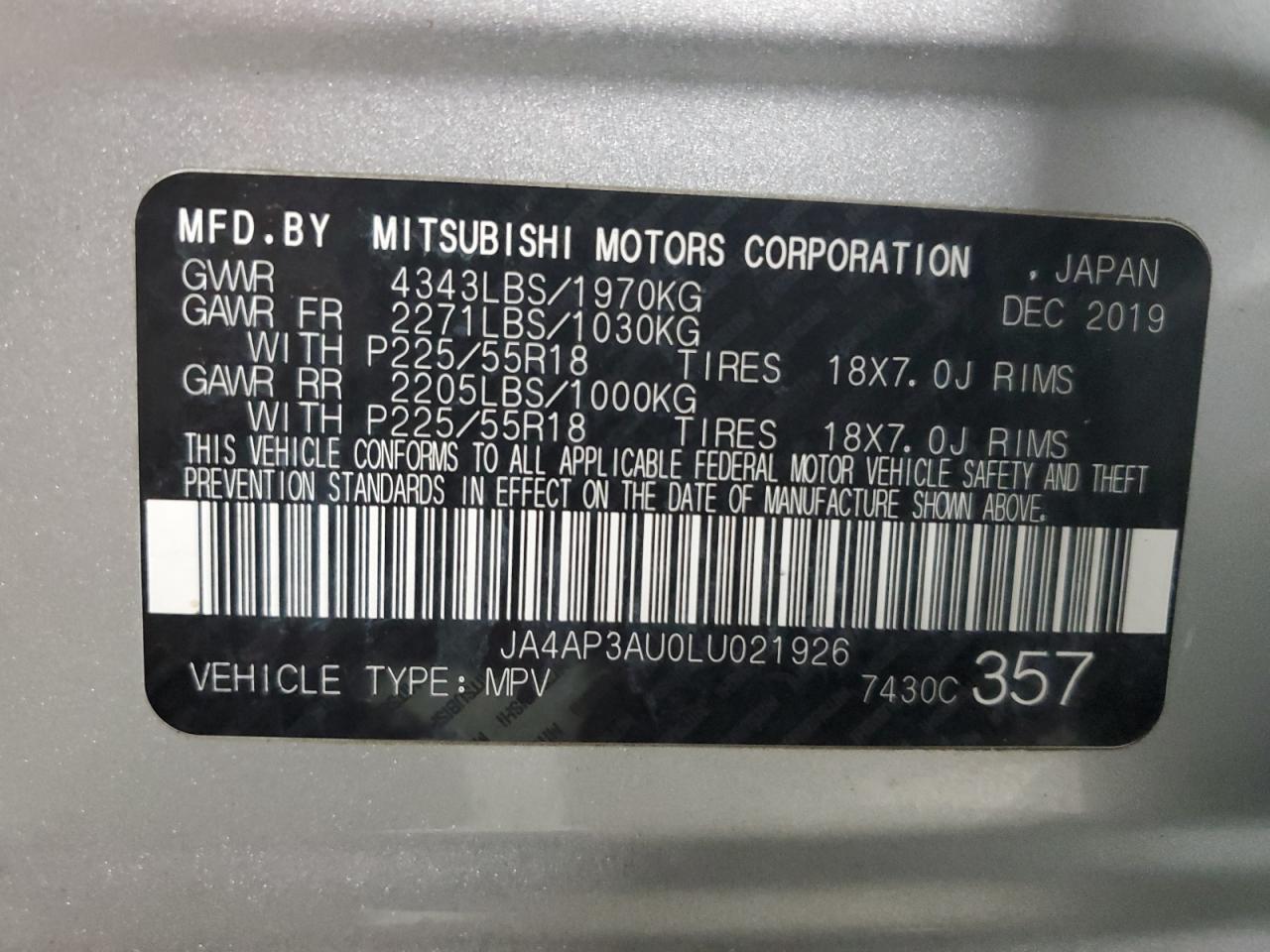 MITSUBISHI OUTLANDER ES