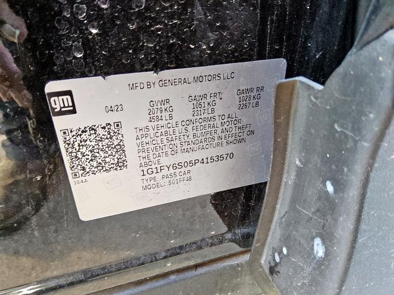 2023 CHEVROLET BOLT EUV L 1G1FY6S05P4153570