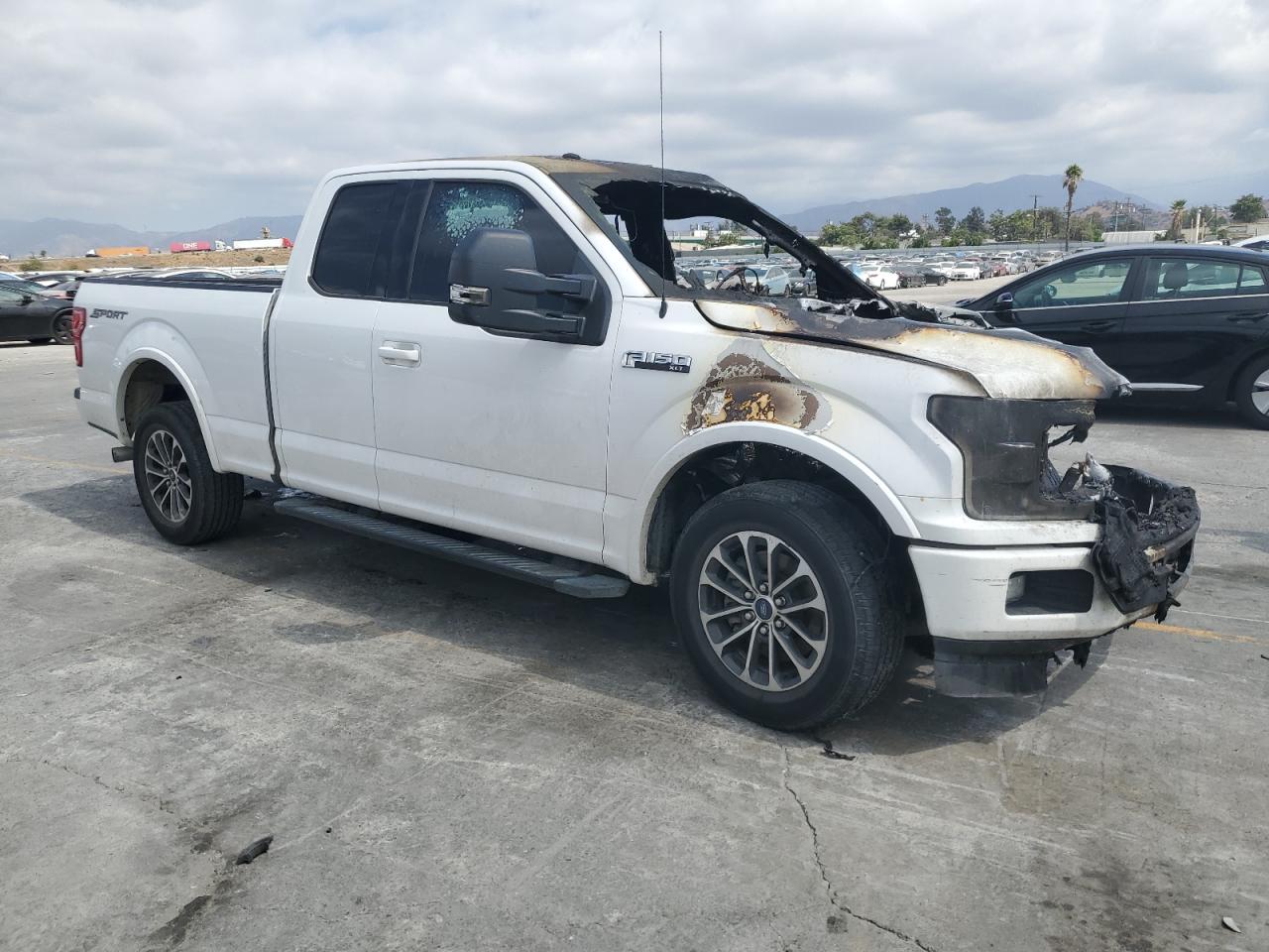 Lot #3316814455 2018 FORD F150 SUPER CAB