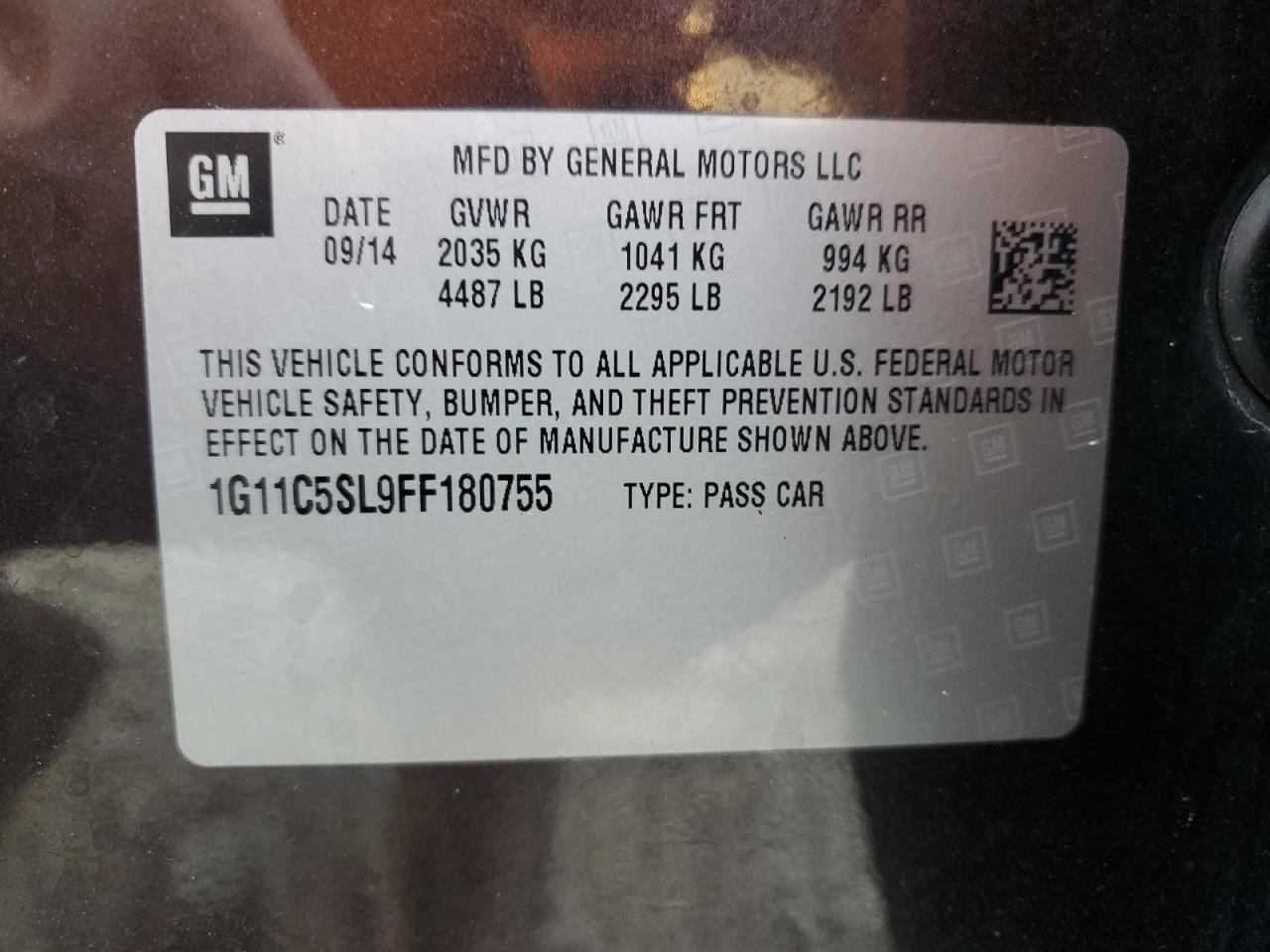 CHEVROLET MALIBU 1LT