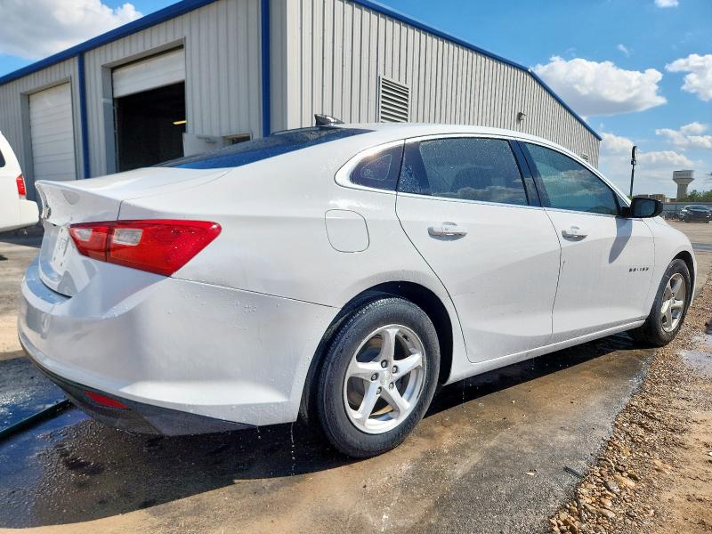 CHEVROLET MALIBU LS 2017 white sedan 4d gas 1G1ZB5ST7HF226401 photo #4