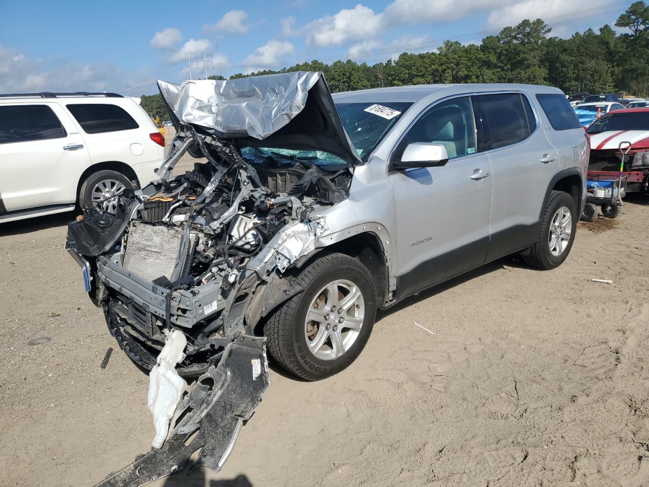 Lot #3297068504 2017 GMC ACADIA SLE