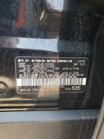 2022 MITSUBISHI OUTLANDER JA4J4UA86NZ017550