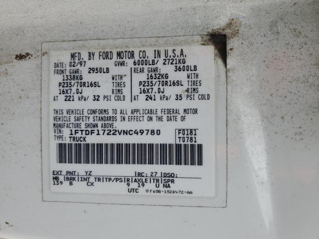 1997 FORD F150 #3296326404