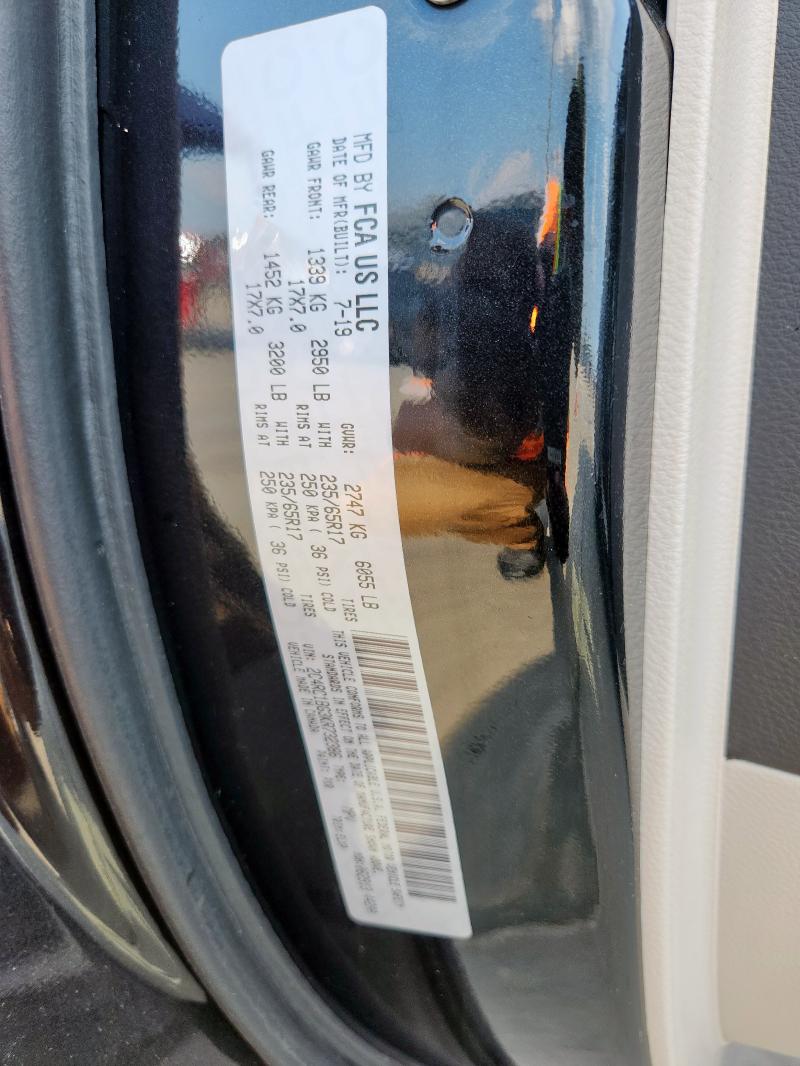 2019 CHRYSLER PACIFICA T - 2C4RC1BG3KR732386