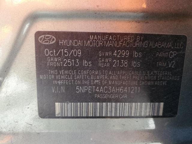 2010 HYUNDAI SONATA GLS - 5NPET4AC3AH641211