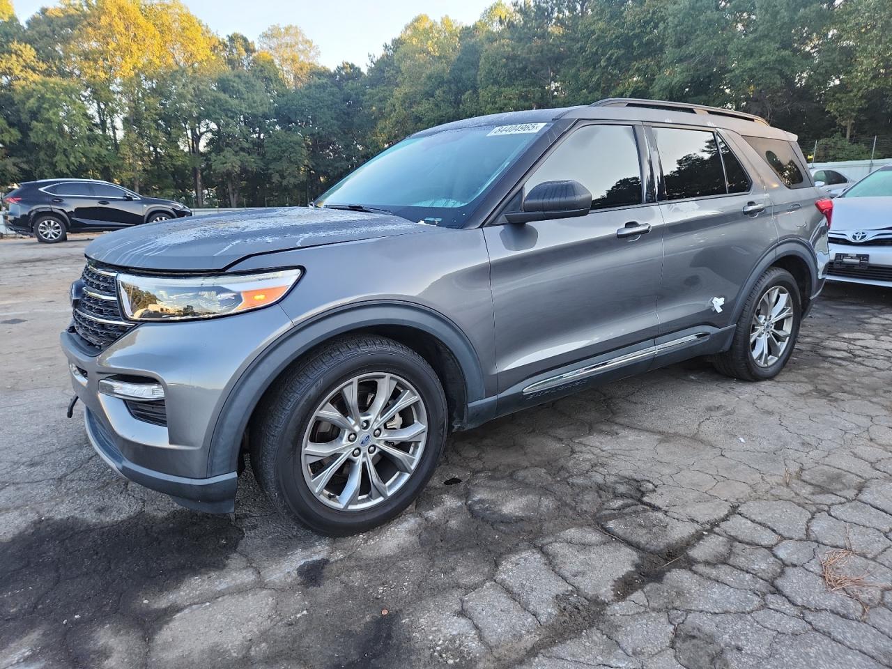 Lot #3301595629 2021 FORD EXPLORER XLT