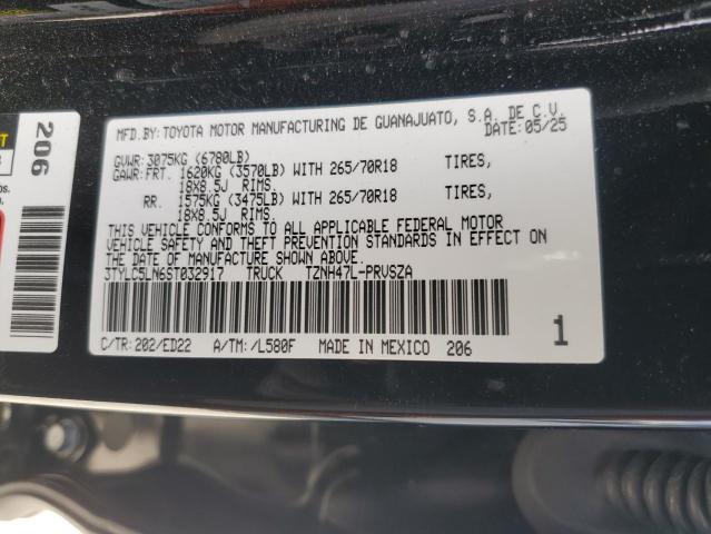 2025 TOYOTA TACOMA DOUBLE CAB #3296977834