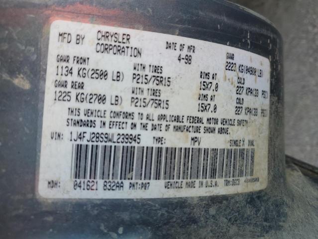 1998 JEEP CHEROKEE S #3283852425