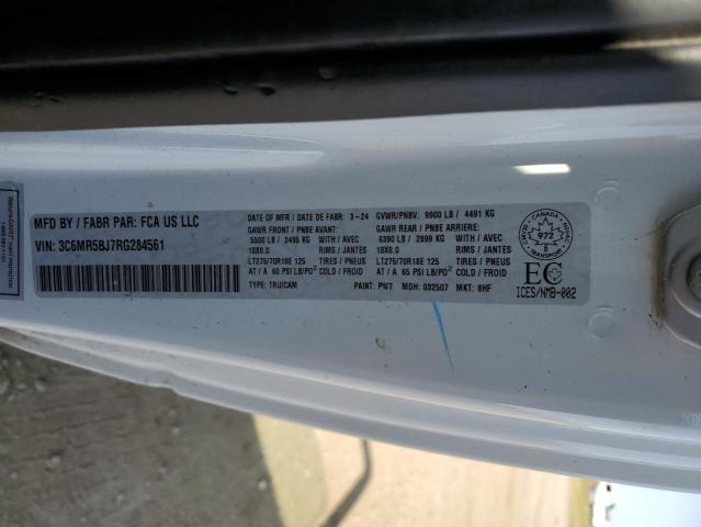 2024 RAM 2500 BIG H 3C6MR5BJ7RG284561