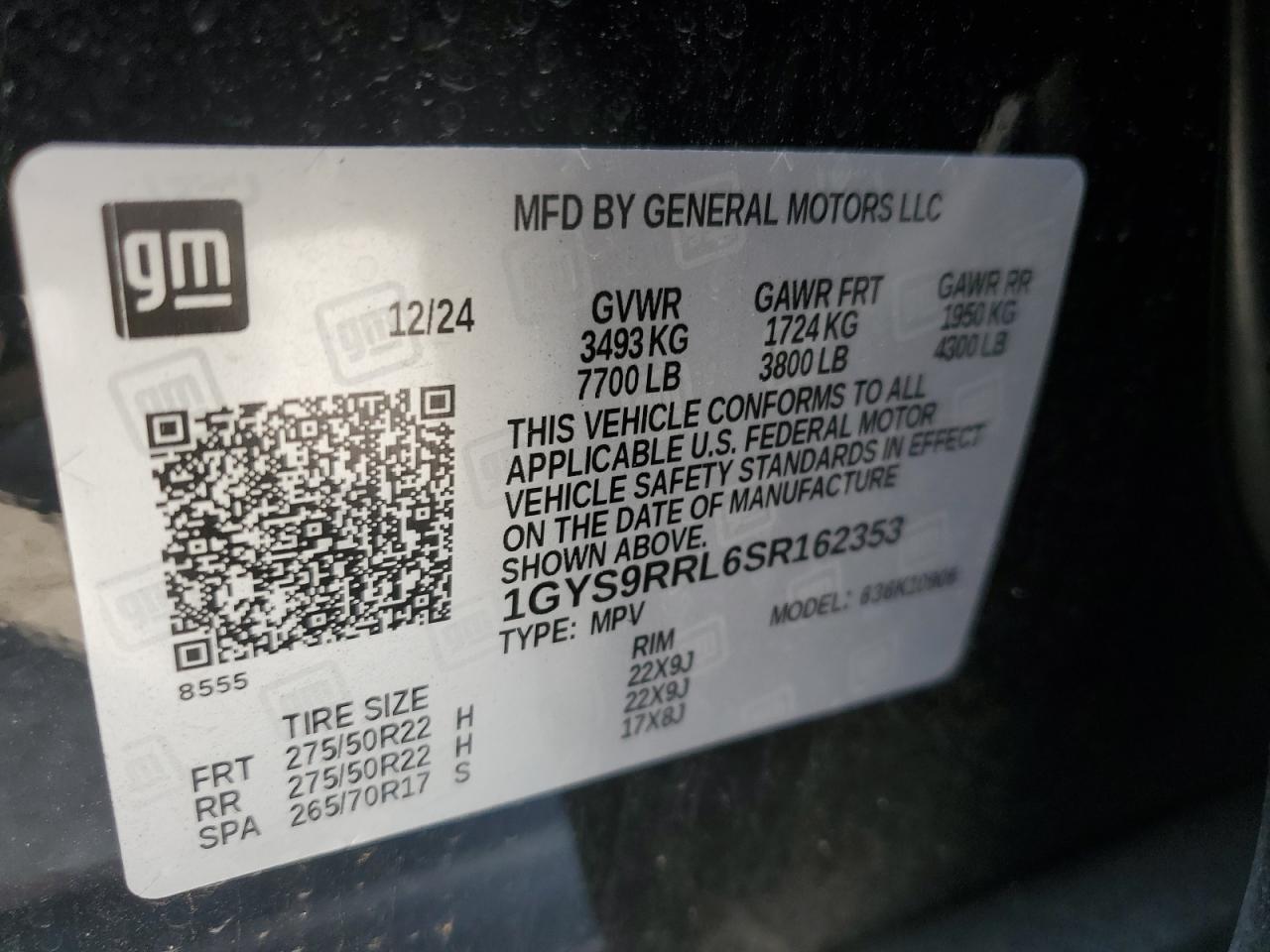 CADILLAC ESCALADE ESV SPORT PLATINUM