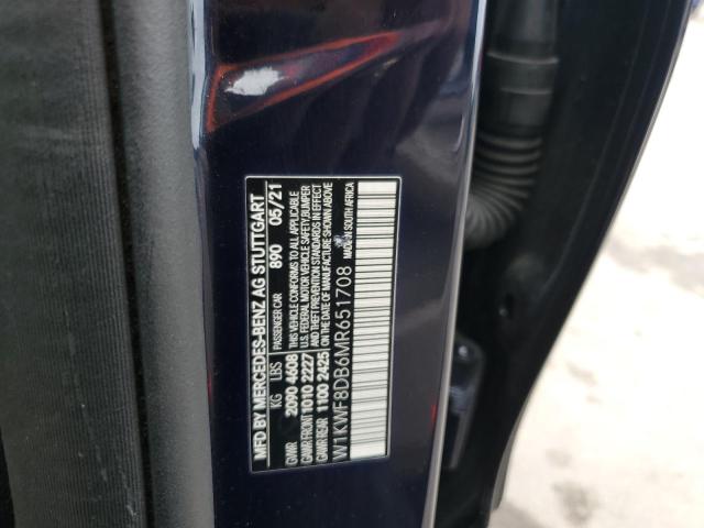 2021 MERCEDES-BENZ C 300 W1KWF8DB6MR651708