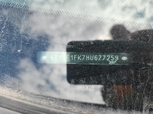 2017 TOYOTA CAMRY LE - 4T1BF1FK7HU677259