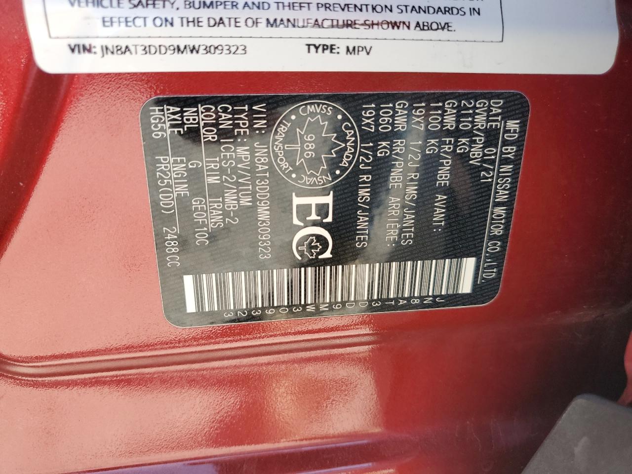 NISSAN ROGUE PLATINUM