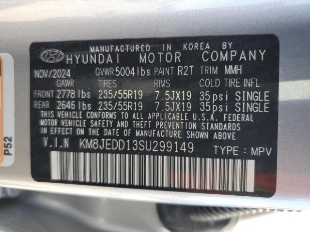 2025 HYUNDAI TUCSON LIM KM8JEDD13SU299149