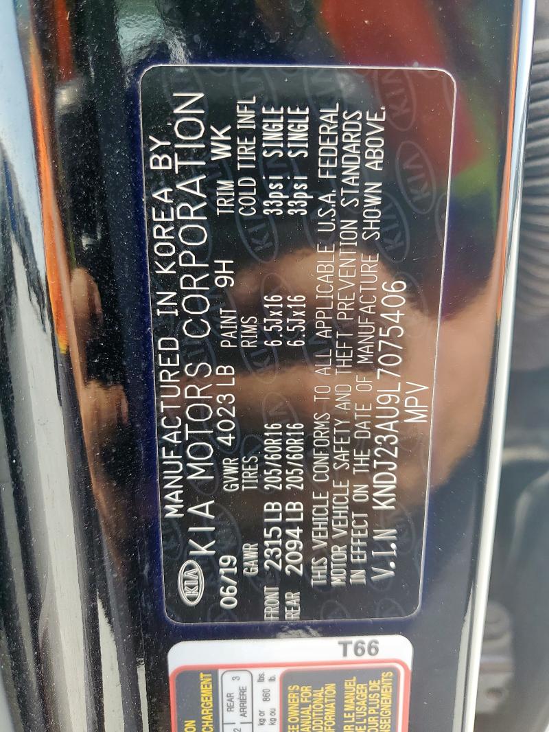 2020 KIA SOUL LX KNDJ23AU9L7075406