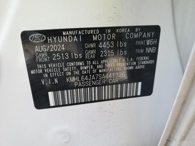 2025 HYUNDAI SONATA SEL KMHL64JA7SA441336