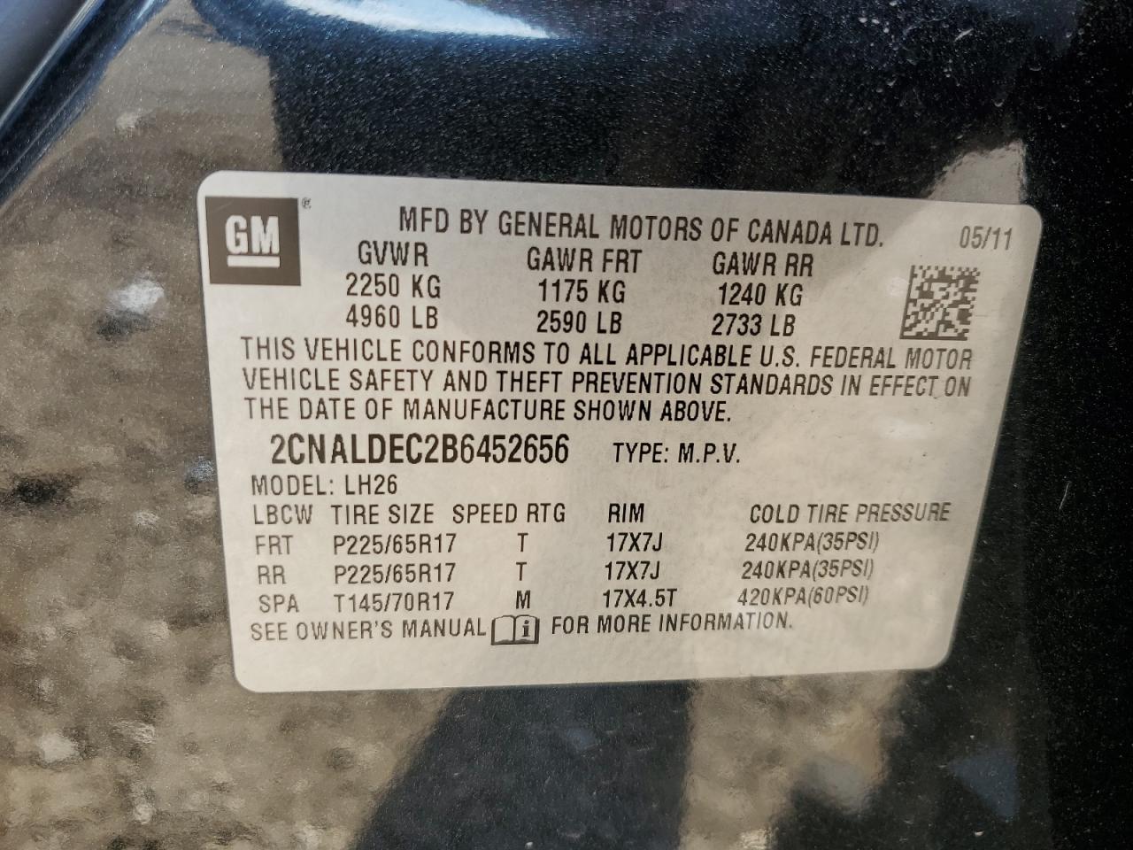 CHEVROLET EQUINOX LT