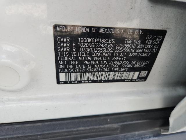 2024 HONDA HR-V SPORT #3260819048