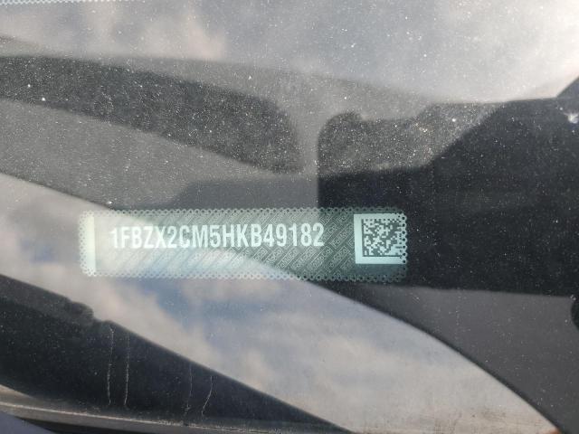 2017 FORD TRANSIT T- 1FBZX2CM5HKB49182