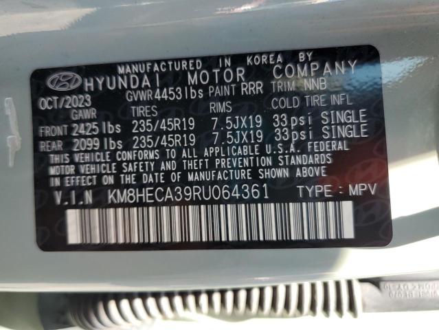 2024 HYUNDAI KONA LIMIT KM8HECA39RU064361