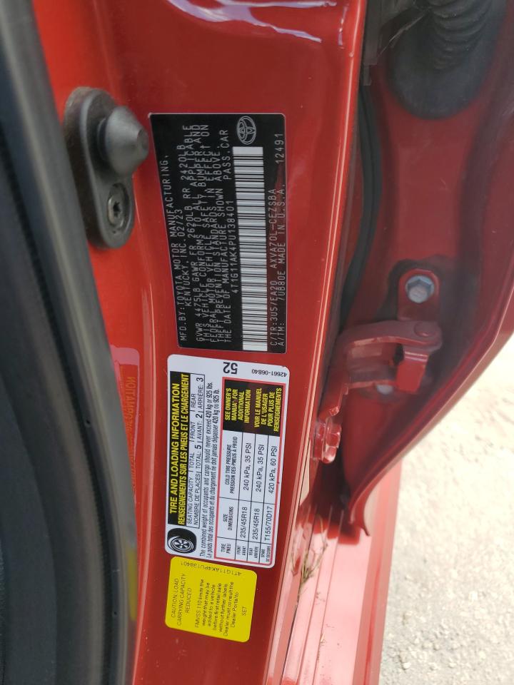 TOYOTA CAMRY SE NIGHT SHADE