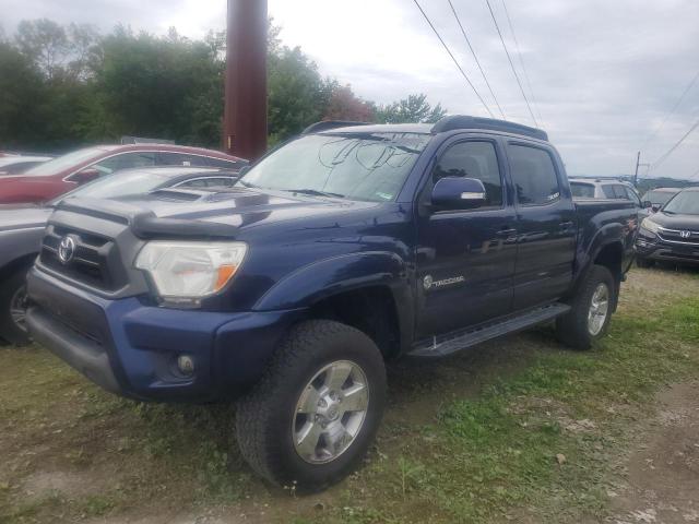 TOYT TACOMA DOUBLE CAB 2013 blue crew pic gas 5TFLU4EN2DX062087 photo #3