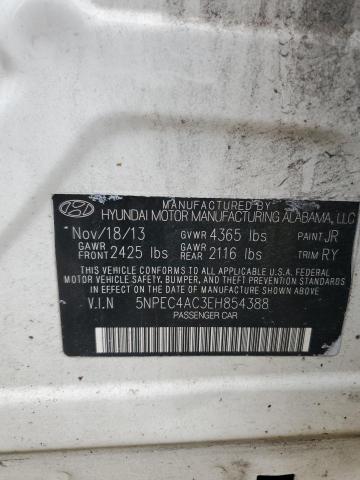 2014 HYUNDAI SONATA SE - 5NPEC4AC3EH854388