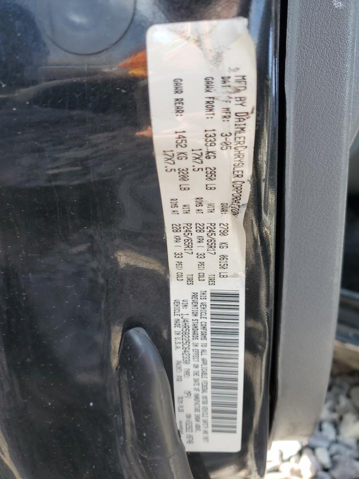 Lot #3254683166 2005 JEEP GRAND CHER