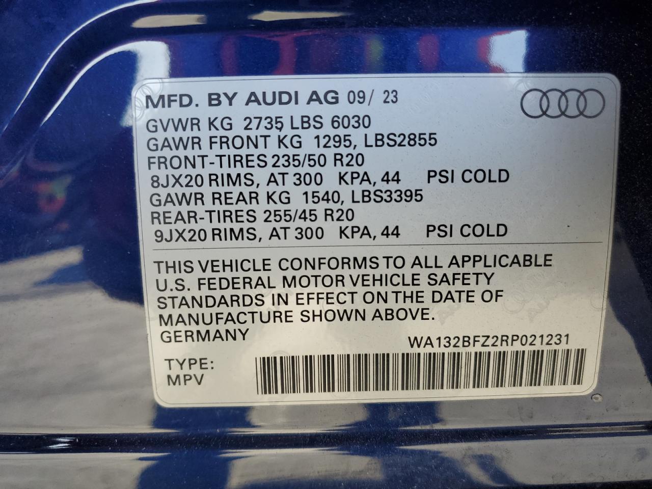 AUDI E-TRON SPORTBACK PREMIUM PLUS