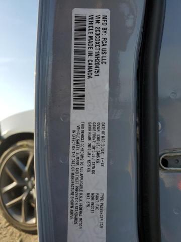 2022 DODGE CHARGER R/T - 2C3CDXCT1NH204751