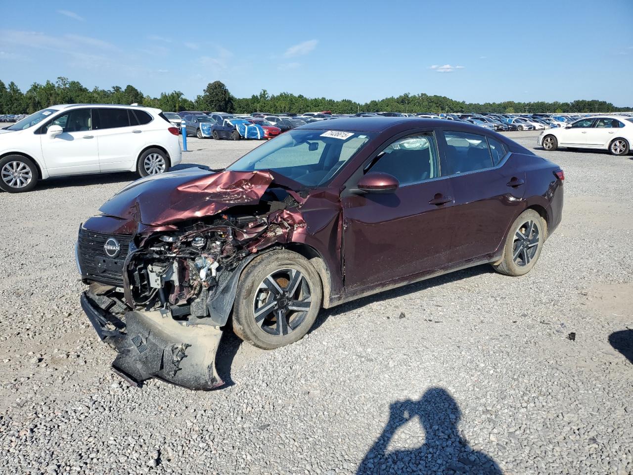 Lot #3297170877 2024 NISSAN SENTRA SV