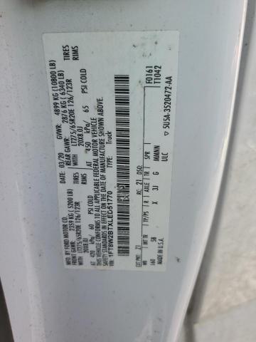 2020 FORD F250 SUPER 1FT8W2BTXLED51770