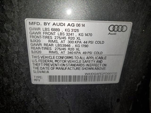 2015 AUDI Q7 PRESTIG #3303745422
