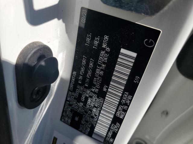 2023 TOYOTA 4RUNNER SE JTENU5JR9P6133301