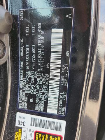 2023 TOYOTA SIENNA XSE 5TDDSKFC2PS093930