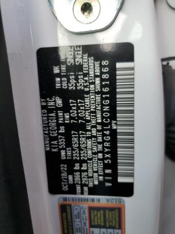 2022 KIA SORENTO LX - 5XYRG4LC0NG161868