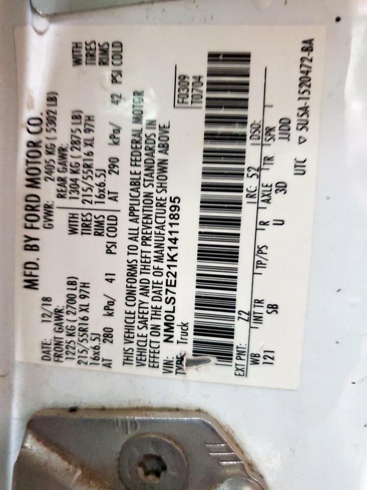 FORD TRANSIT CONNECT XL