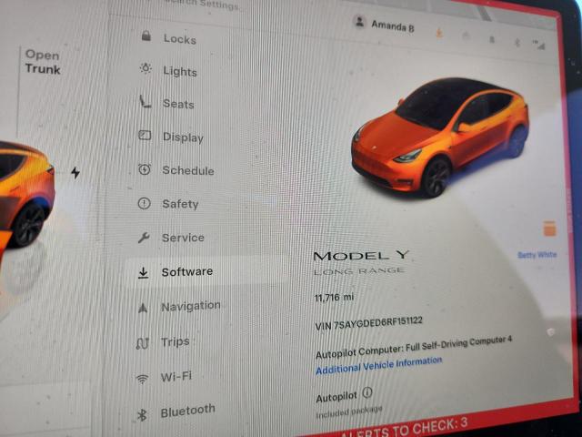 2024 TESLA MODEL Y - 7SAYGDED6RF151122