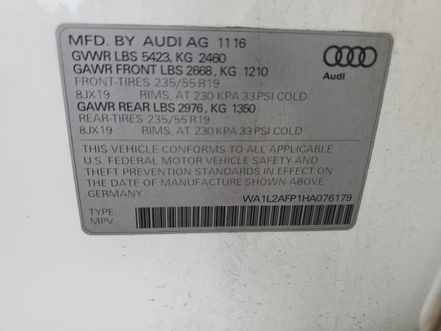 2017 AUDI Q5 PREMIUM PLUS - WA1L2AFP1HA076179