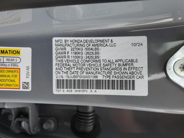 2025 ACURA TLX A-SPEC 19UUB6F5XSA001088