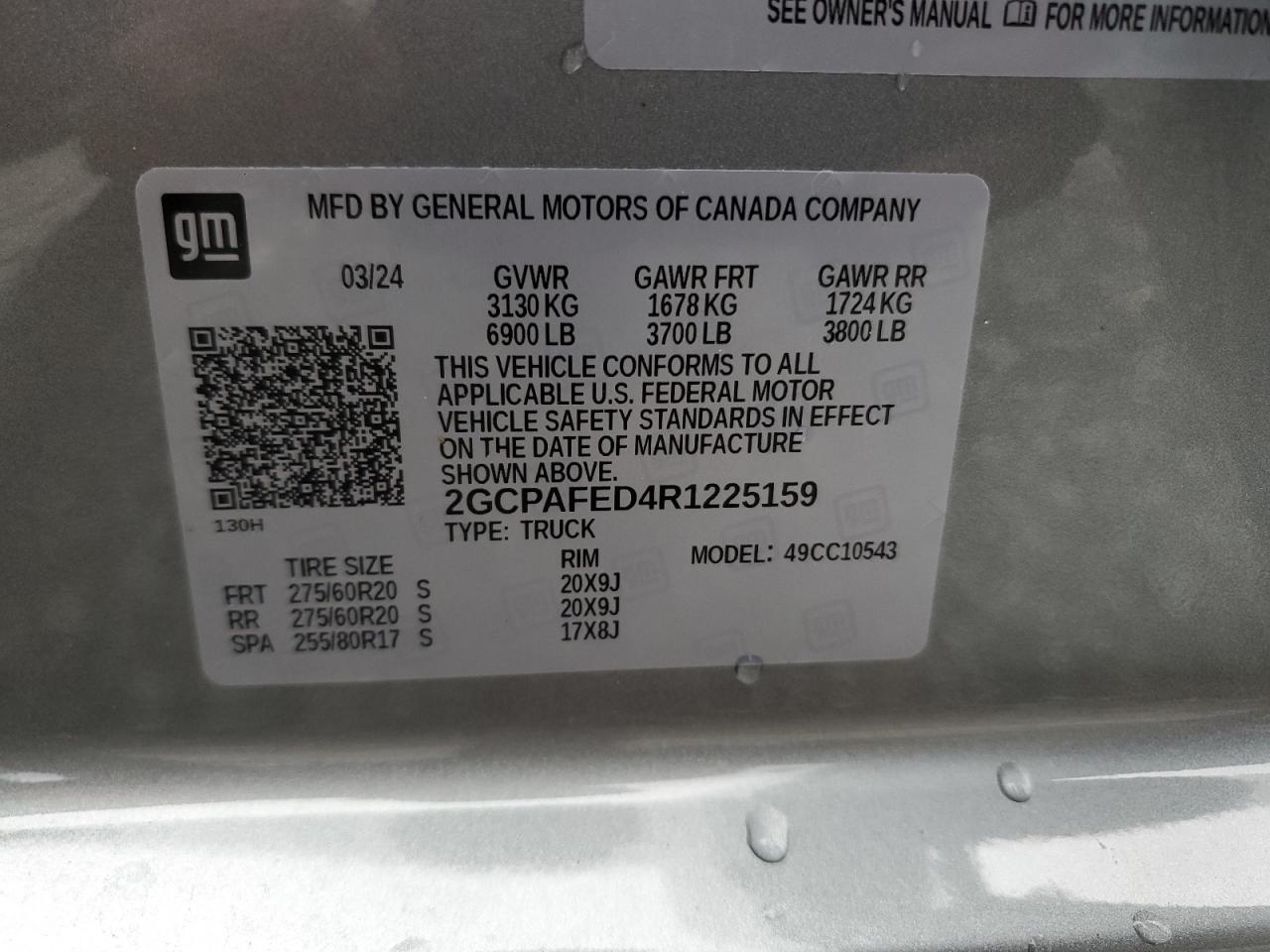 Lot #3302798979 2024 CHEVROLET SILVERADO C1500 HIGH COUNTRY