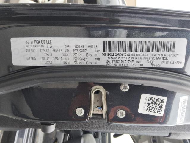 2020 RAM 1500 CLASS 3C6RR7LT9LG156959