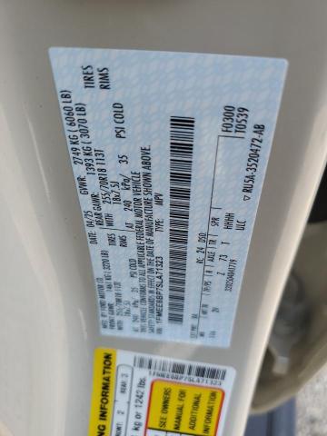 2025 FORD BRONCO OUT 1FMEE8BP7SLA71323