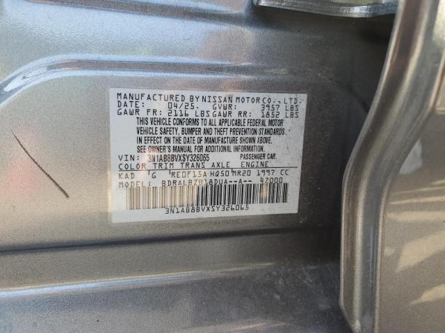 2025 NISSAN SENTRA S 3N1AB8BVXSY326065